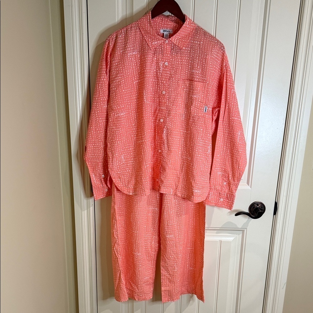 DKNY Women's Lawn Pajama Set, 2-piece Size XS - Picture 3 of 16